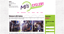 Desktop Screenshot of mjscyclery.com
